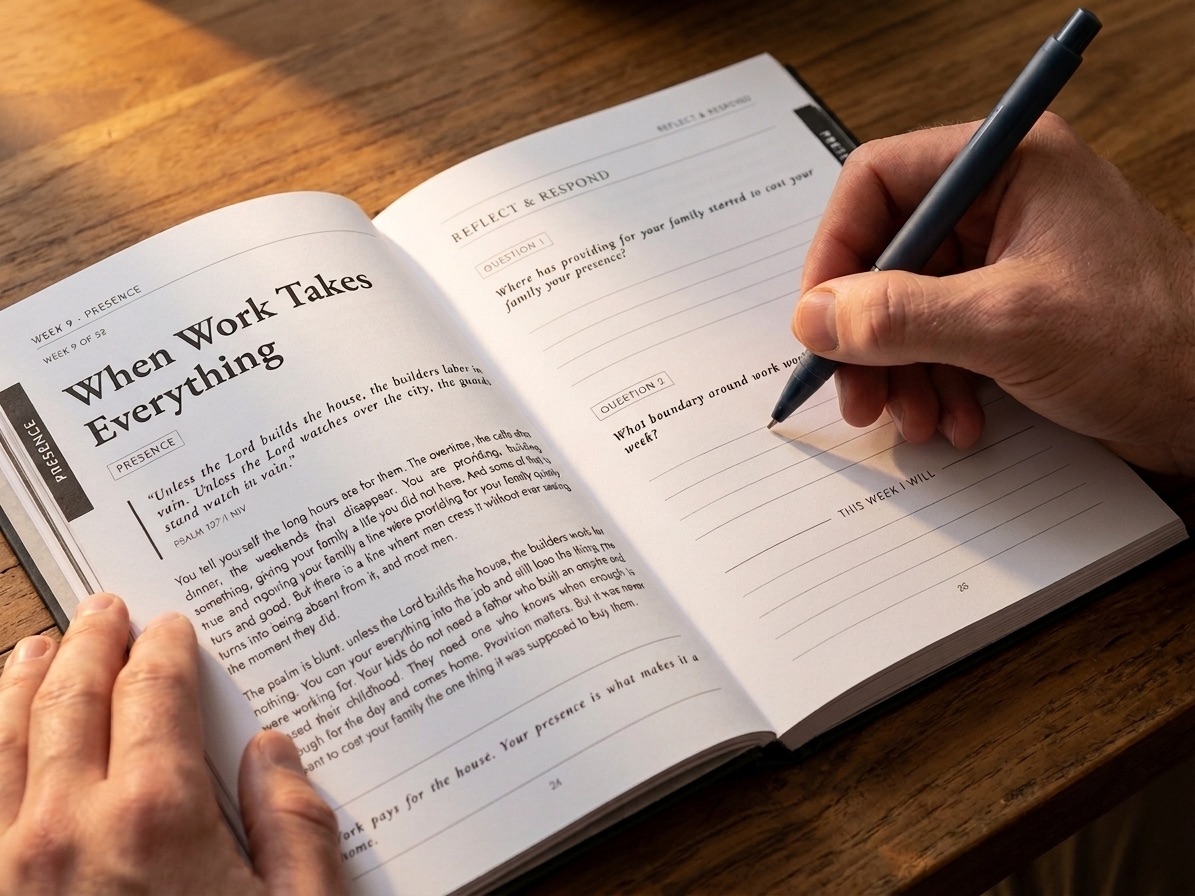 Writing in the journal